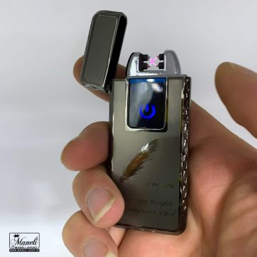 فندک شارژی با رنگ سیلور: لاکچری و جذاب