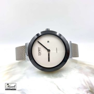 ساعت زنانه اسپریت با صفحه ساده و بند حصیری