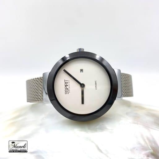 ساعت زنانه اسپریت با صفحه ساده و بند حصیری