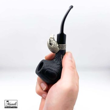 خرید پیپ چوبی طرح عقاب capitan black