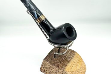 پیپ چوبی کاپیتان بلک مشکی با دسته ابروبادی