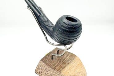 پیپ چوبی مشکی کاپیتان بلک طرحدار