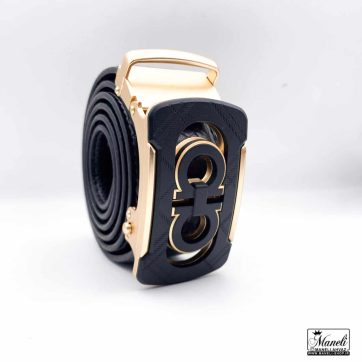 کمربند ریلی چرم با سگک رزگلد سالواتوره فراگامو