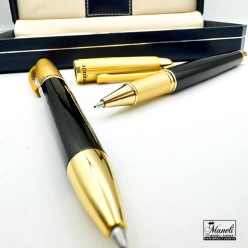 ست خودکار و روان نویس طلایی مشکی Sonito