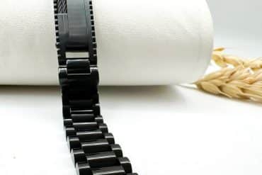 خرید دستبند رولکس تمام مشکی :لوکس و جذاب