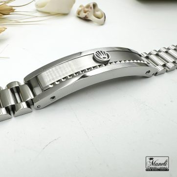 دستبند رولکس سیلور پلاک دار