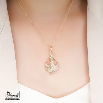 گردنبند زن رقاص از برند ژوپینگ