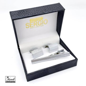 ست دکمه سردست و گیره کراوات شیک : کیفیت عالی