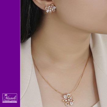 نیم ست زنانه طرح گل ژوپینگ