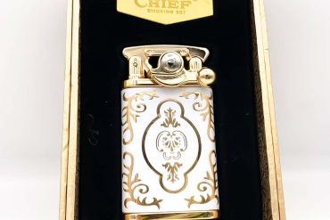 فندک لاکچری بنزینی سفید