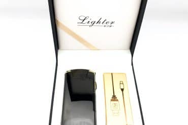 فندک شارژی لایتر پره‌ای مشکی