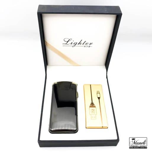 فندک شارژی لایتر پره‌ای مشکی