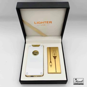 فندک شارژی گازی شب تاب دو شعله؛ لاکچری و متفاوت