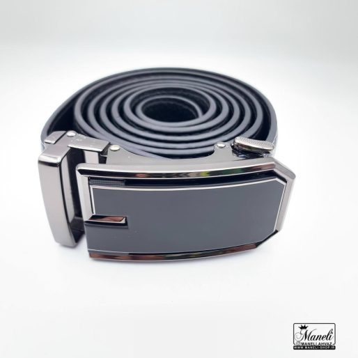 کمربند ریلی چرم مشکی