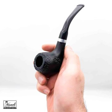 پیپ چوبی پیپ سان مشکی مات کلاسیک