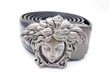 کمربند ریلی ورساچه مشکی مردانه