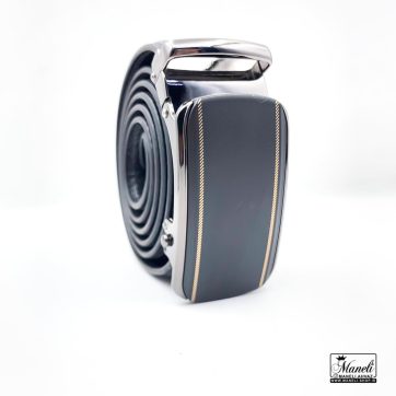 کمربند ریلی چرم سکگ ساده و کلاسیک