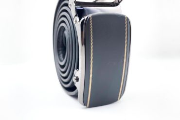 کمربند ریلی چرم سکگ ساده و کلاسیک