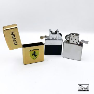 خرید ست فندک شارژی و فندک بنزینی فراری