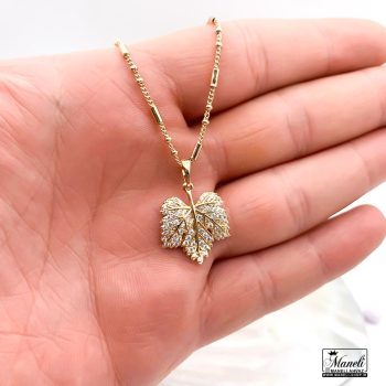 خرید گردنبند ژوپینگ برگ پاییزی