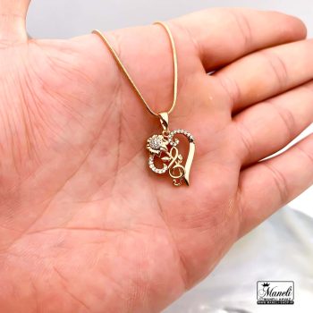 خرید گردنبند زنانه ژوپینگ طرح گل