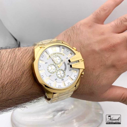 خرید ساعت دیزل شاخدار طلایی مردانه های کوالیتی