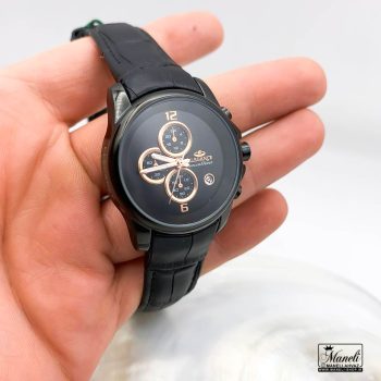 قیمت ساعت زنانه الگانس با بند چرم مشکی