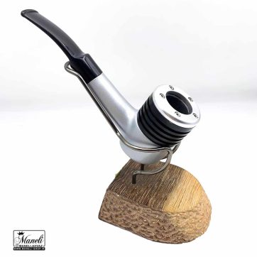 پیپ چوبی رنگ نقره‌ای پورش دیزاین: ترکیبی از هنر و کاربرد