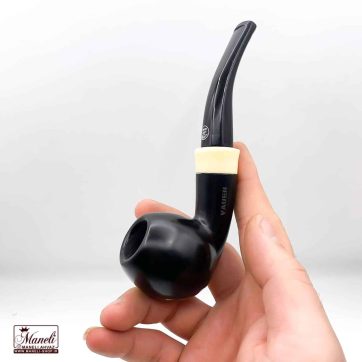 خرید پیپ چوبی کلاسیک مشکی vauen