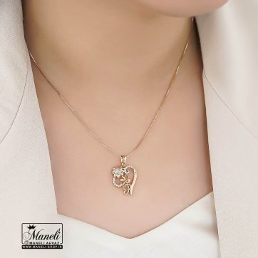قیمت گردنبند زنانه ژوپینگ طرح گل