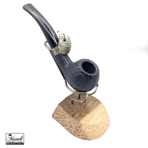 پیپ چوبی کاپیتان بلک طرح عقاب کد 1266