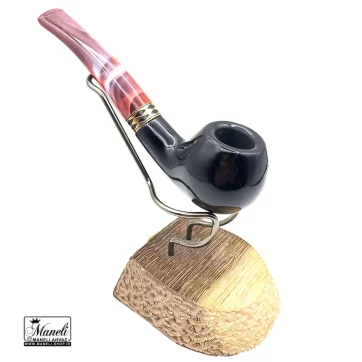 پیپ چوبی با دسته طرحدار قرمز کاپیتان بلک کد 1270