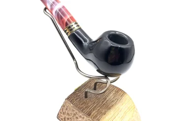 پیپ چوبی با دسته طرحدار قرمز کاپیتان بلک کد 1270