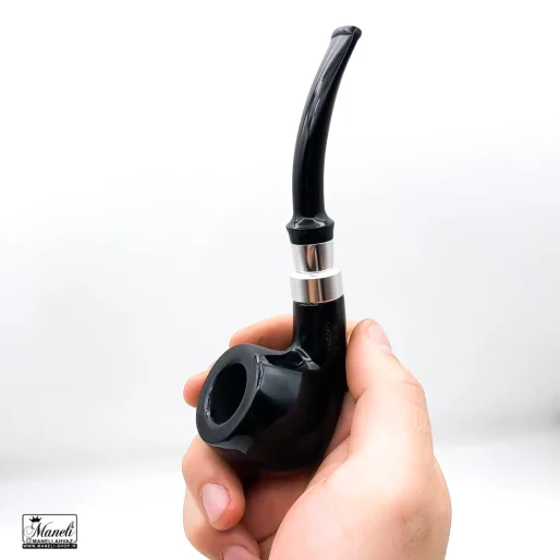 پیپ چوبی ساده مشکی کاپیتان بلک