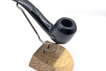 پیپ چوبی مشکی براق کاپیتان بلک
