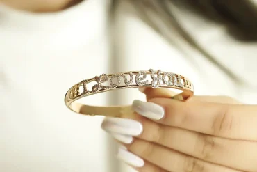 دستبند النگویی ژوپینگ i love you