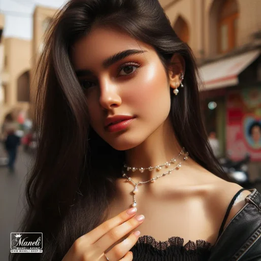 گردنبندهای رنگ ثابت