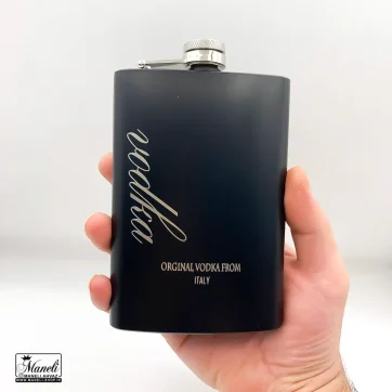 vodka ست هیپ فلاسک و شات مشکی