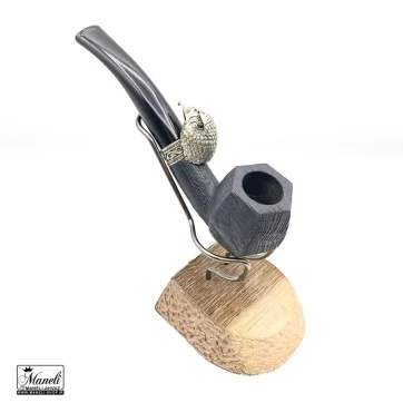 پیپ چوبی مشکی کاپیتان بلک باحلقه عقاب 14030160