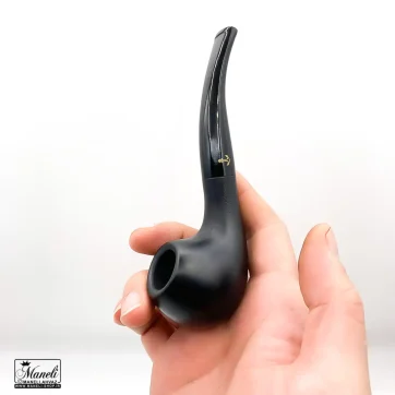 خرید پیپ چوبی مشکی مات کاپیتان بلک