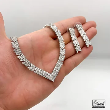 خرید سرویس بدلیجات مجلسی رنگ ثابت نقره ای