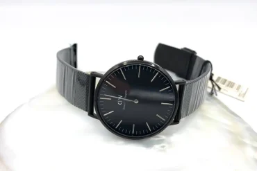 ساعت مردانه دنیل ولینگتون بندحصیری (dw) مشکی - ژاپن