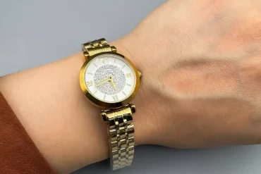 خرید ساعت زنانه امپریو آرمانی طلایی