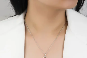 نیم ست زنانه ژوپینگ نقره ای ظریف