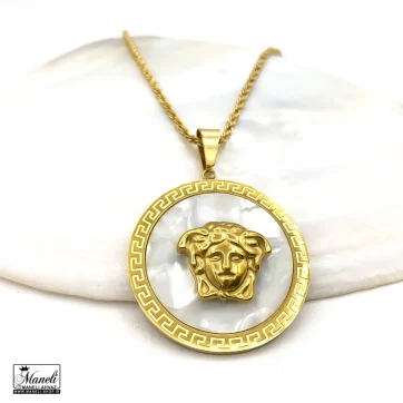 گردنبند ورساچه مردانه طلایی 14030226