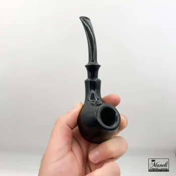 خرید پیپ چوبی مشکی با طراحی متفاوت کاپیتان بلک 14030236