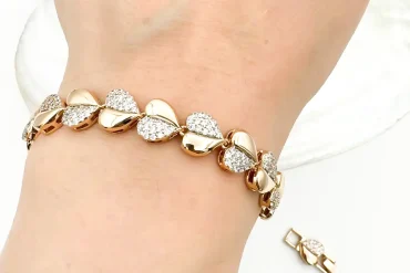 دستبند ژوپینگ شل قلبی 14030340