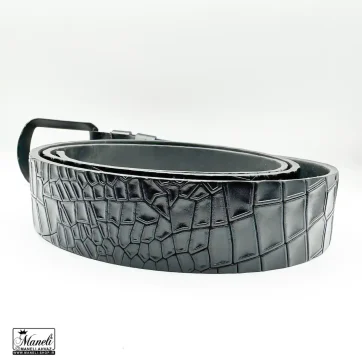 خرید کمربند کلاسیک مردانه کروکدیلی چرم باکیفیت