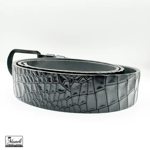 خرید کمربند کلاسیک مردانه کروکدیلی چرم باکیفیت