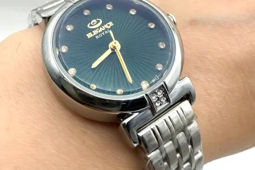 قیمت ساعت زنانه صفحه سبز الگانس